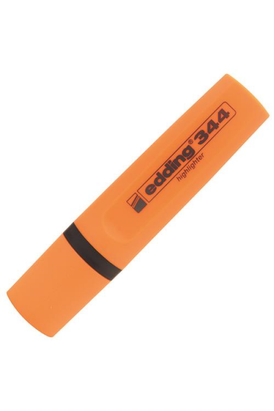 Edding 344 Turuncu Renk Fosforlu Kalem