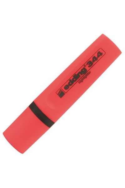 Edding 344 Kırmızı Renk Fosforlu Kalem