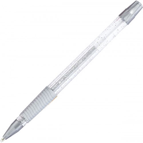 Pensan Glitter jel gümüş kalem 1mm