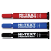 Hı-Text 830 PC Siyah Kesik uç Permanent Koli Kalemi