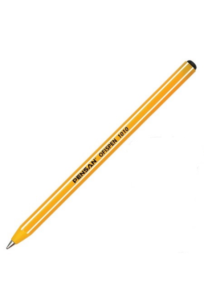 Pensan Ofispen SiyahTükenmez Kalem 1010 1mm Uç 