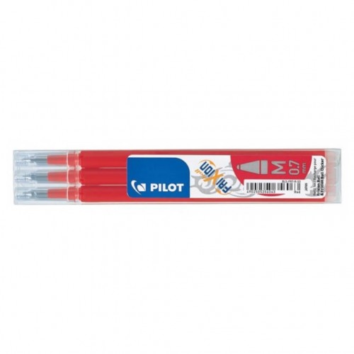 Pilot Frixion Isı İle Uçan Kalem İçi Refil / BLS-FR7-B-S3 Kırmızı 3 Adet