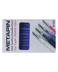 Metapın Isı Ve Ütü ile Uçan Kalem Mavi Refil 0,7 mm (50 Lİ KUTU)
