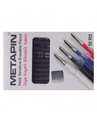Metapın Isı Ve Ütü ile Uçan Kalem Siyah Refil 0,7 mm (50 Lİ KUTU)