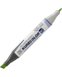 Zig Kurecolor Twins S KC-3000 125 (124) YELLOWGREEN  Sarı yeşil Renk Tekstil Kumaş Boya Kalemi