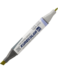 Zig Kurecolor Twins S KC-3000 140 MELLOW YELLOW  Sarı Sarı Renk Tekstil Kumaş Boya Kalemi