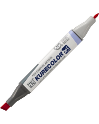 Zig Kurecolor Twins S KC-3000 208 CARMINE RED Karmin Kırmızı Renk Tekstil Kumaş Boya Kalemi