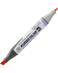 Zig Kurecolor Twins S KC-3000 215 SCARLET RED Kırmızı Renk Tekstil Kumaş Boya Kalemi
