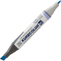 Zig Kurecolor Twins S KC-3000 305 (304) COBALT BLUE Kobalt Mavi Renk Tekstil Kumaş Boya Kalemi
