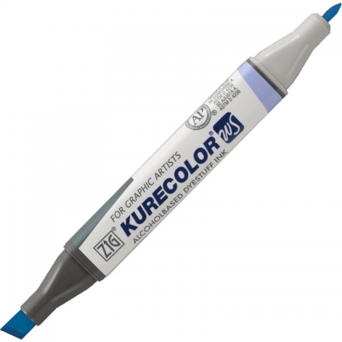 Zig Kurecolor Twins S KC-3000 305 (304) COBALT BLUE Kobalt Mavi Renk Tekstil Kumaş Boya Kalemi