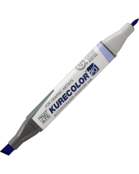 Zig Kurecolor Twins S KC-3000 315 PERSIAN BLUE  Mavi Renk Tekstil Kumaş Boya Kalemi