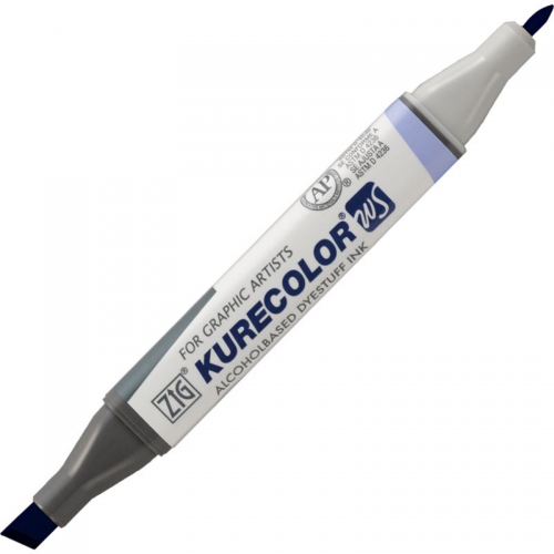 Zig Kurecolor Twins S KC-3000 320 (318) NAVY Renk Tekstil Kumaş Boya Kalemi