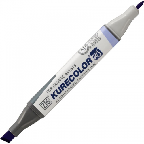 Zig Kurecolor Twins S KC-3000 339 PEACOCK BLUE Tavus Kuşu Mavisi Renk Tekstil Kumaş Boya Kalemi