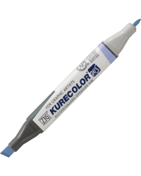 Zig Kurecolor Twins S KC-3000 350 ICE BLUE Buz Mavisi Renk Tekstil Kumaş Boya Kalemi