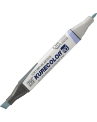 Zig Kurecolor Twins S KC-3000 351 ICEBERG BLUE Buz Dark Mavisi Renk Tekstil Kumaş Boya Kalemi