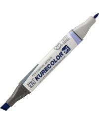 Zig Kurecolor Twins S KC-3000 367 (366) DULL BLUE Mat Mavi Renk Tekstil Kumaş Boya Kalemi