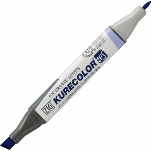 Zig Kurecolor Twins S KC-3000 367 (366) DULL BLUE Mat Mavi Renk Tekstil Kumaş Boya Kalemi