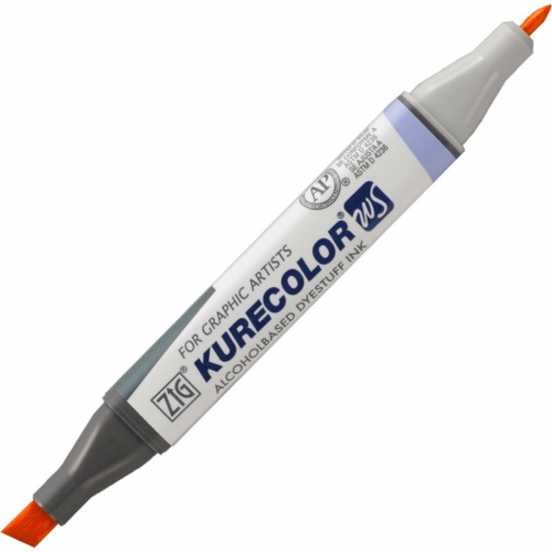 Zig Kurecolor Twins S KC-3000 406 CADMIUM ORANGE Kadmiyum portakal Renk Tekstil Kumaş Boya Kalemi