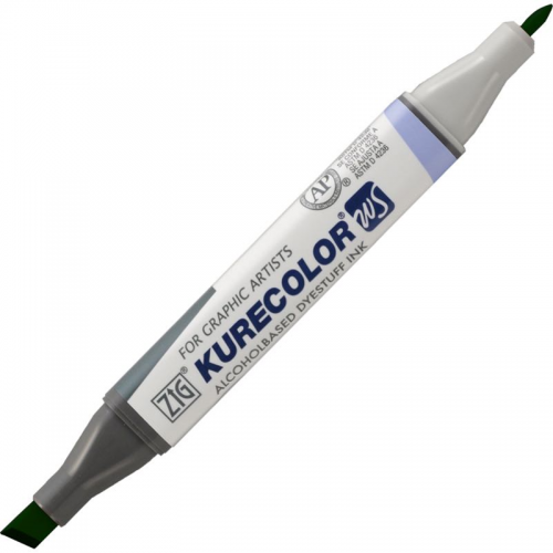 Zig Kurecolor Twins S KC-3000 506 OCEAN GREEN Okyonus Yeşili Renk Tekstil Kumaş Boya Kalemi