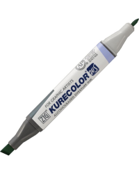 Zig Kurecolor Twins S KC-3000 508 GREEN Yeşil Renk Tekstil Kumaş Boya Kalemi