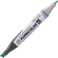 Zig Kurecolor Twins S KC-3000 520 GREEN SHADOW Yeşil Gölge Renk Tekstil Kumaş Boya Kalemi