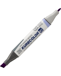 Zig Kurecolor Twins S KC-3000 609 DEEP VIOLET Derin Mor Renk Tekstil Kumaş Boya Kalemi