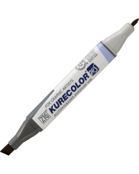 Zig Kurecolor Twins S KC-3000 764 MID BROWN Orta Kahve Renk Tekstil Kumaş Boya Kalemi