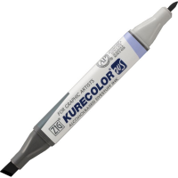 Zig Kurecolor Twins S KC-3000 805 DARK GRAY Koyu Gri Renk Tekstil Kumaş Boya Kalemi