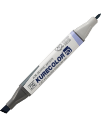 Zig Kurecolor Twins S KC-3000 832 (824) BLUE GRAY Mavi Gri Renk Tekstil Kumaş Boya Kalemi