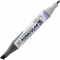 Zig Kurecolor Twins S KC-3000 832 (824) BLUE GRAY Mavi Gri Renk Tekstil Kumaş Boya Kalemi