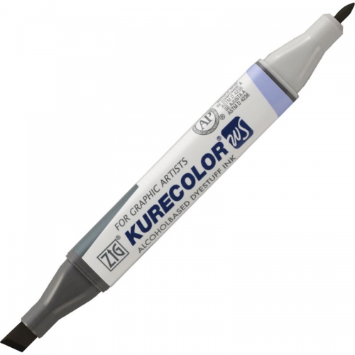 Zig Kurecolor Twins S KC-3000 839 (838) MID GRAY Orta Gri Renk Tekstil Kumaş Boya Kalemi