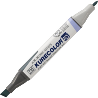 Zig Kurecolor Twins S KC-3000 842 GREEN GRAY Yeşil Gri 2 Renk Tekstil Kumaş Boya Kalemi