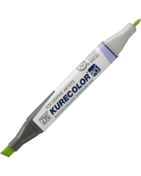 Zig Kurecolor Twins S KC-3000 120 BARIUM YELLOW  Baryum Sarı Renk Tekstil Kumaş Boya Kalemi