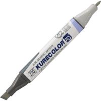 Zig Kurecolor Twins S KC-3000 W01 WARM GRAY Sıcak Gri 1 Renk Tekstil Kumaş Boya Kalemi