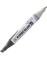 Zig Kurecolor Twins S KC-3000 W01 WARM GRAY Sıcak Gri 1 Renk Tekstil Kumaş Boya Kalemi